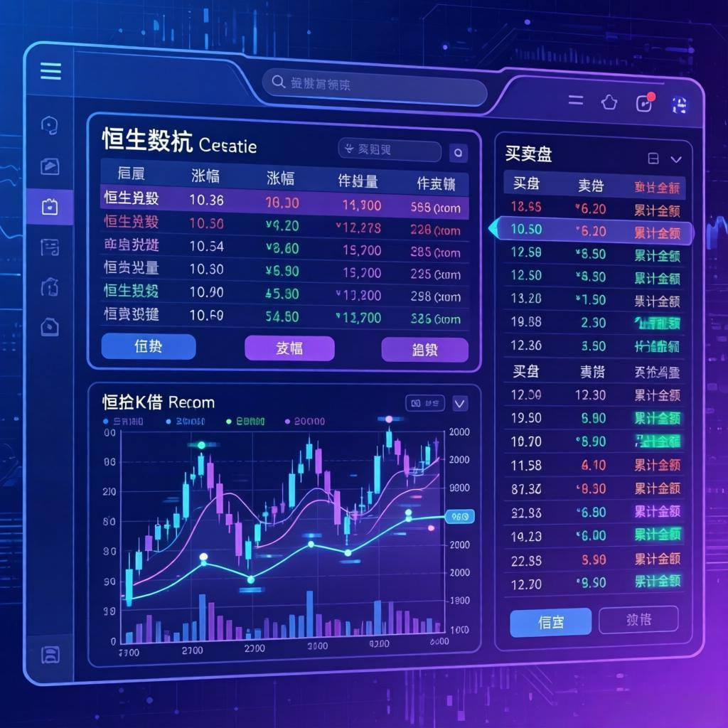 恒指期货直播室-行情直击:恒指期货升水收窄,避险情绪主导市场