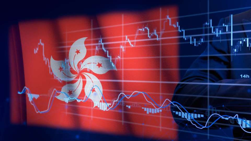 港股期指夜盘收盘，恒生指数期货较现货低 292.92 点